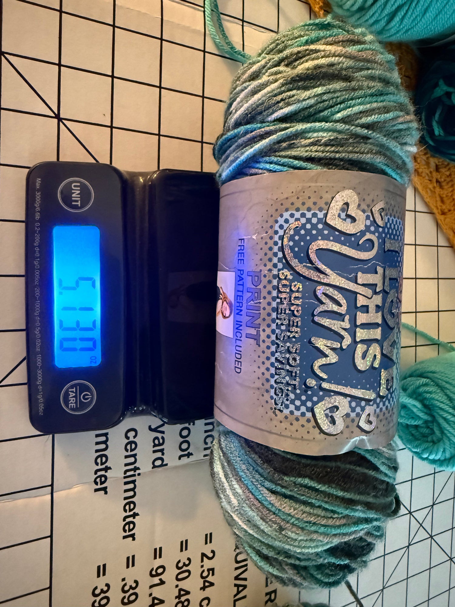 I love this yarn