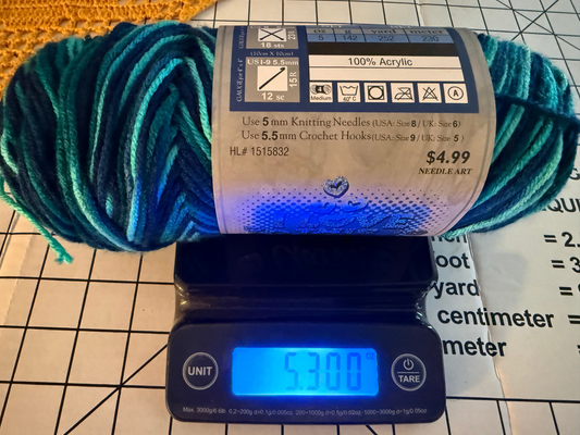 I love this yarn - Hobby Lobby - Poolside Siesta