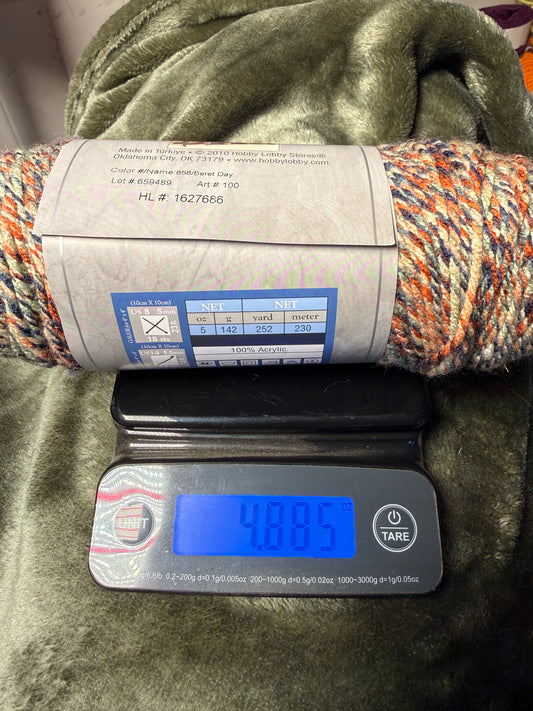 I love this yarn - Hobby Lobby - Beret Day