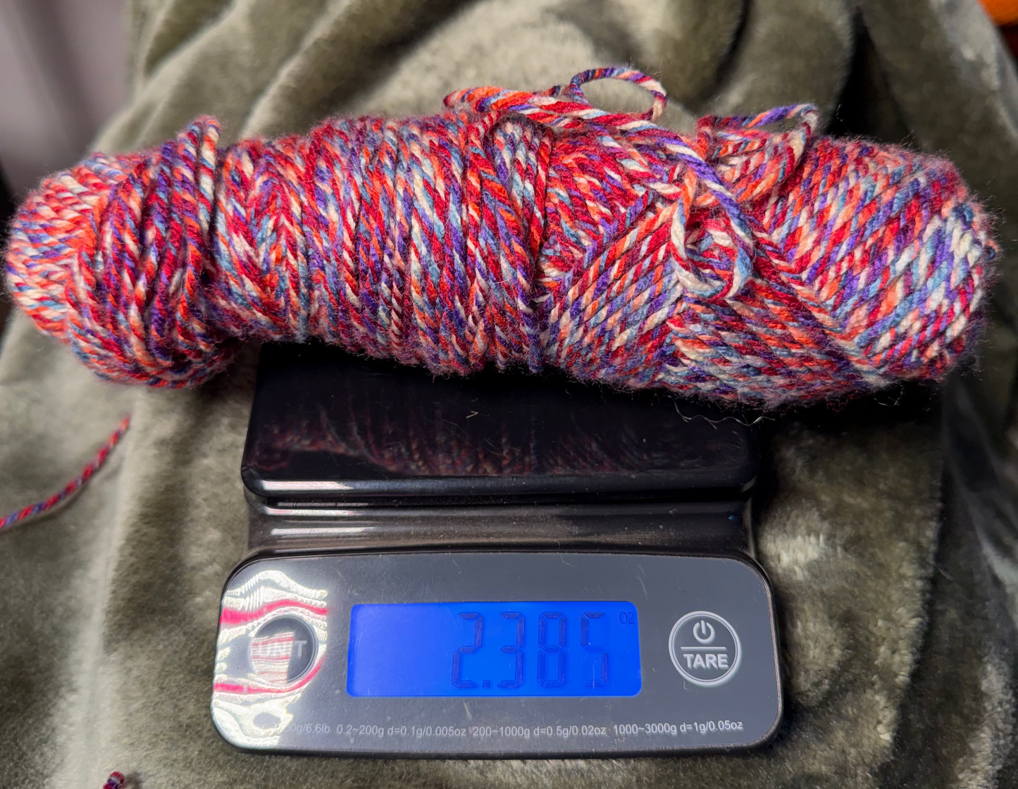 I love this yarn - Hobby Lobby - Orange Zest