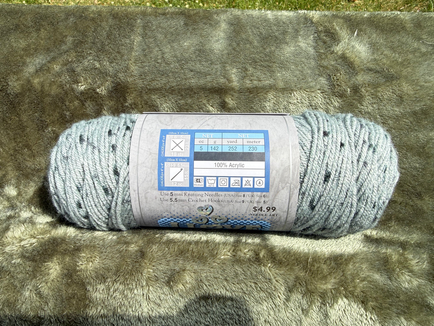 I love this yarn - Hobby Lobby - tin roof?